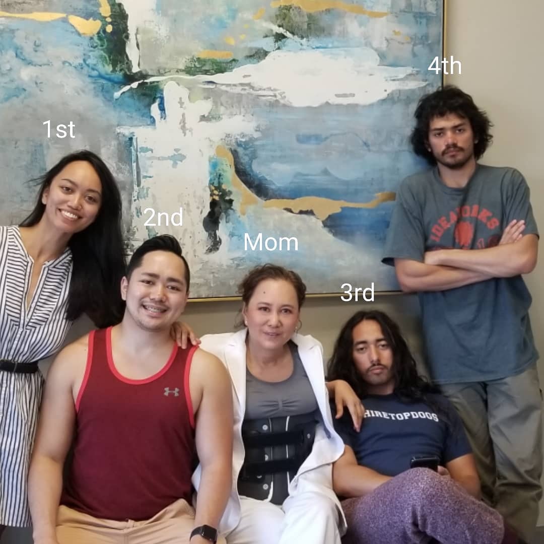 Dr. Cynthia Lopez with her four children