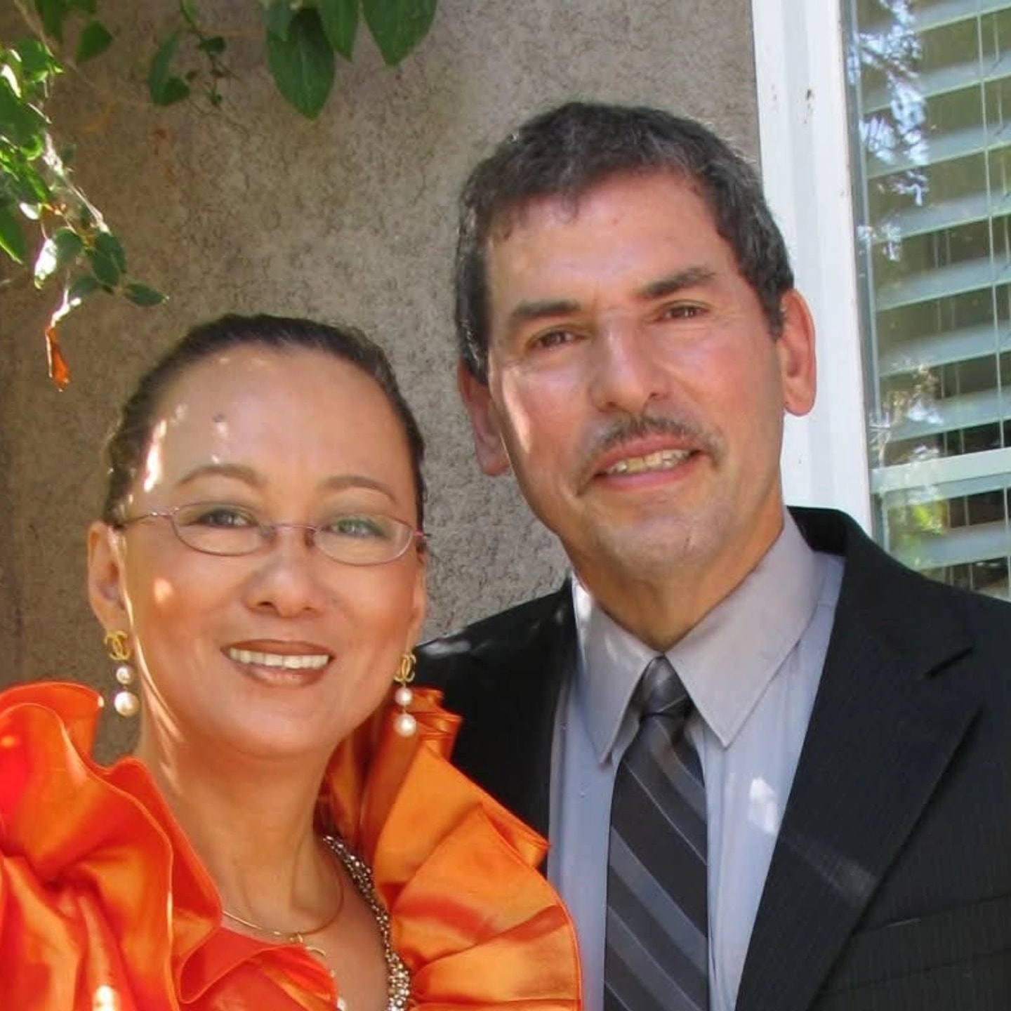 Dr. Cynthia Lopez with her husband